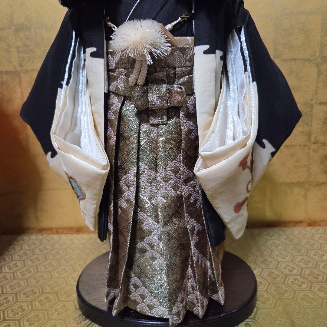 松寿作　 市松人形 　2体　男の子　女の子