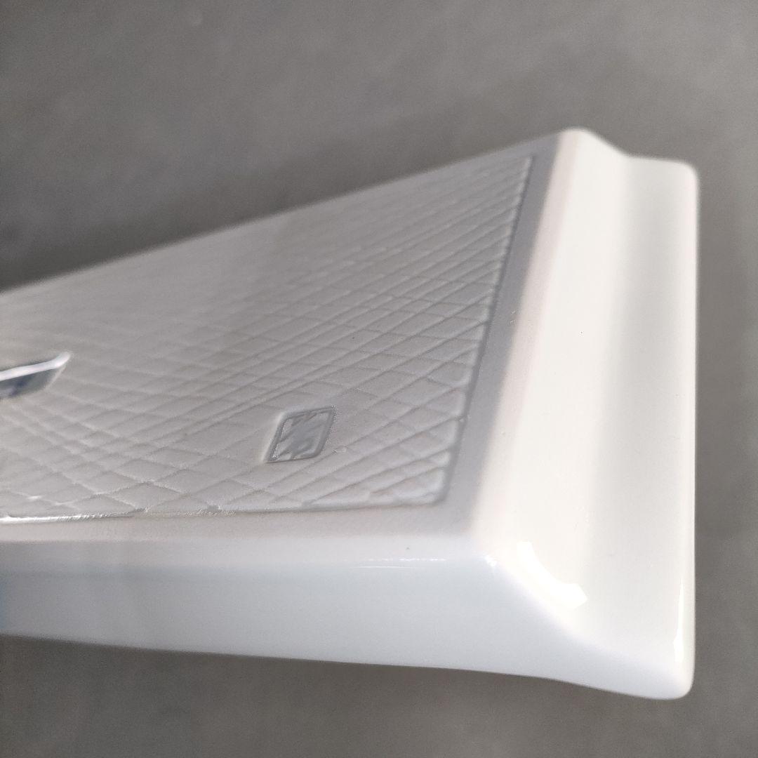 A1331-1/有田焼/辻精磁社 十四代辻常陸/染付栗鼠葡萄文長皿5客/共箱/