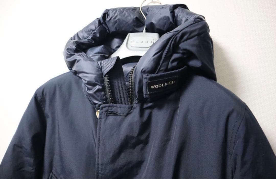 【新品同様】定価11万 ウールリッチ アークティックパーカ ダウン NAVY L