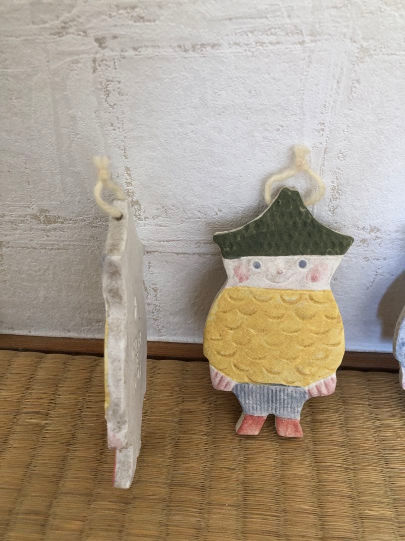 鹿児島睦さん　タペストリー　壁掛け　飾り　４人の子ども