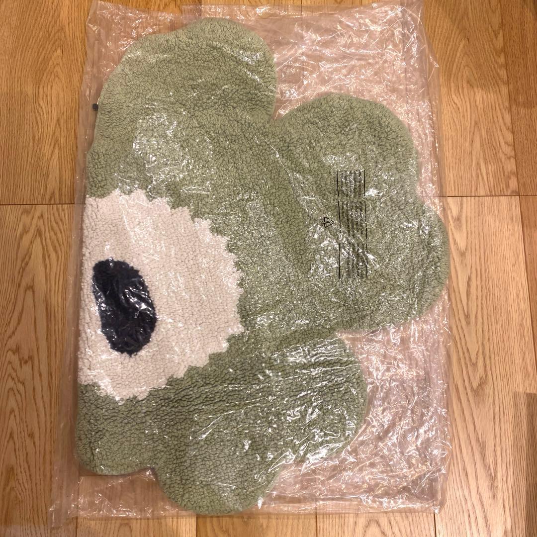 marimekko ウニッコ　バスマット　ライトグリーン　新品