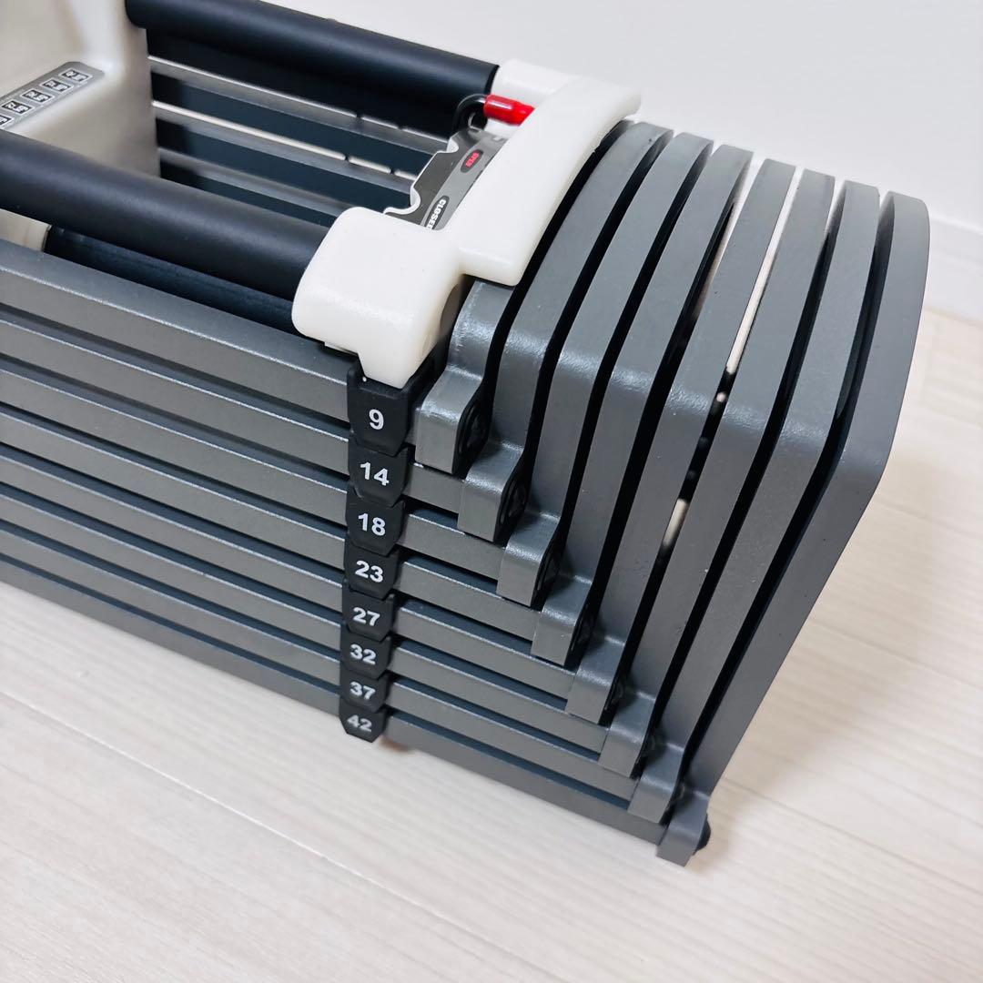 TOPFILM 可変式ダンベル 自宅トレーニング 42kg 2個セット