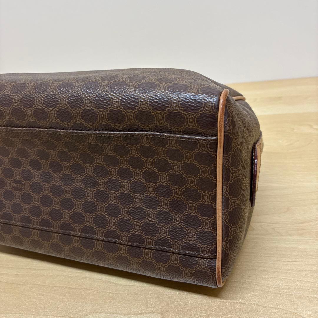 CELINE セリーヌ　マカダム柄　ハンドバッグ　ミニボストン