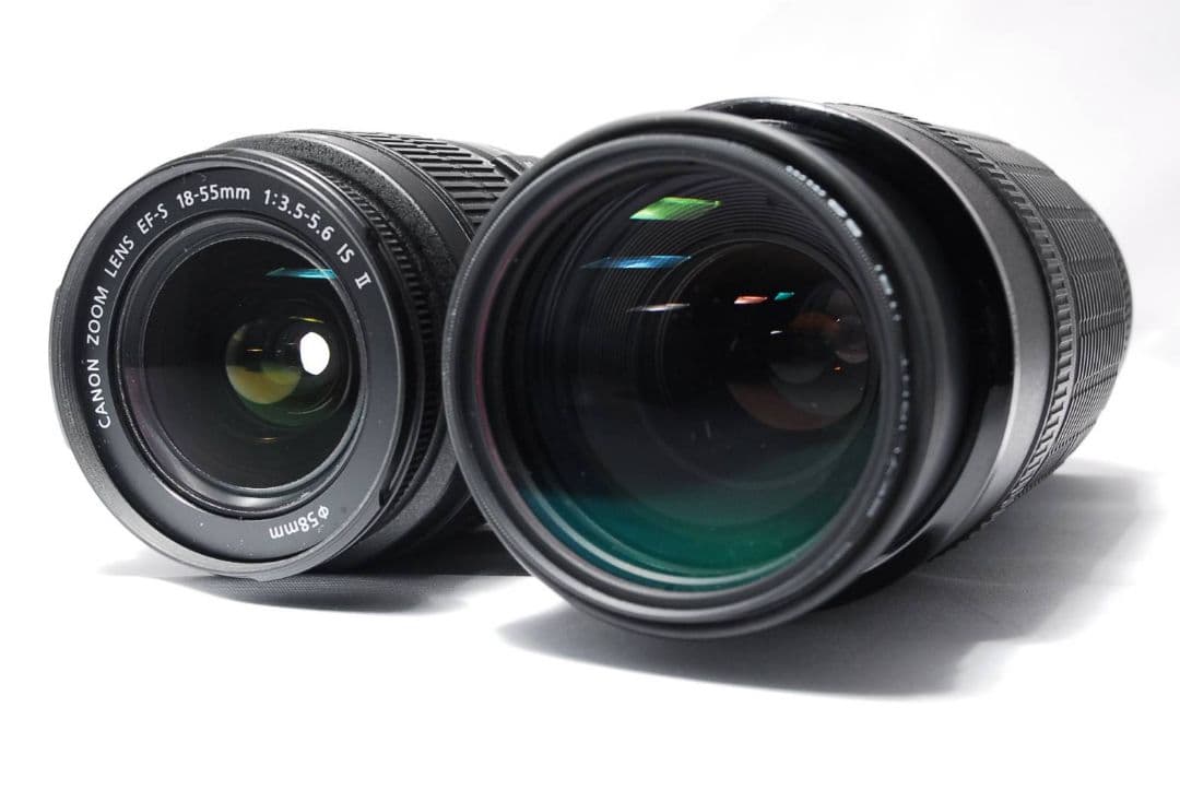 ♥超望遠レンズ付き❤️CANON KISS X5 一眼レフカメラ Wレンズ