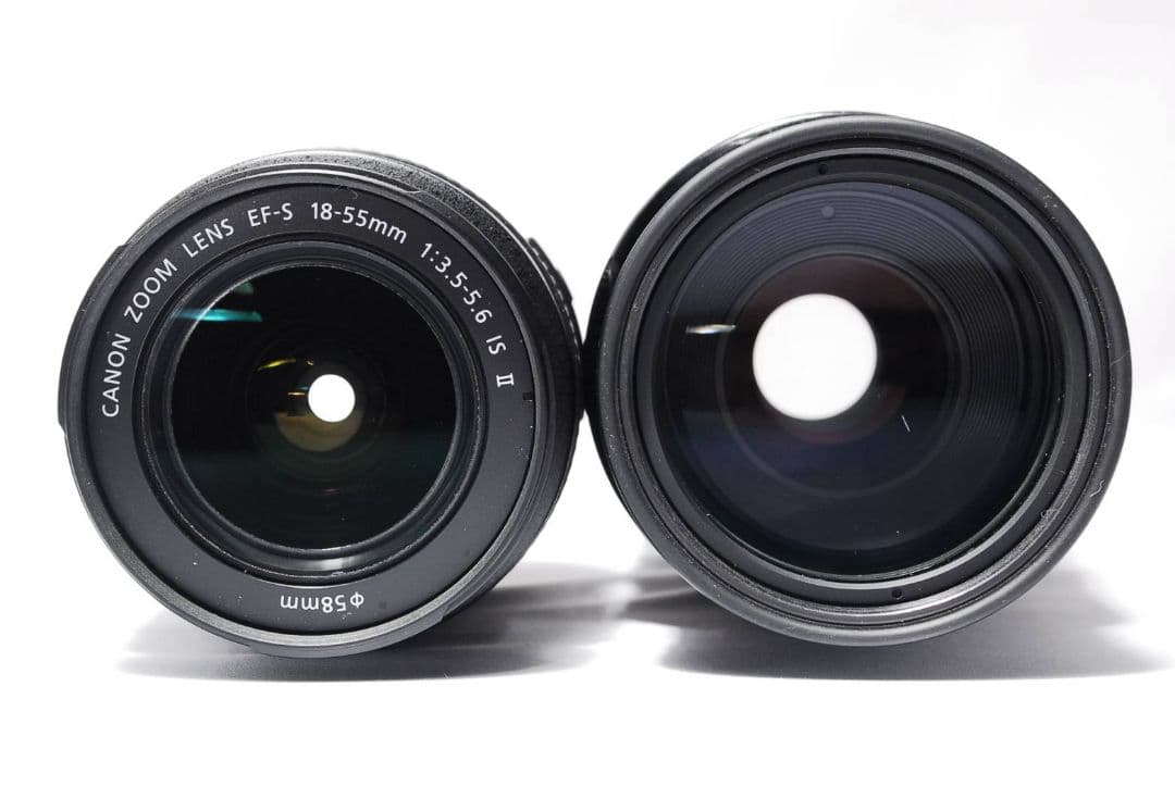 ♥超望遠レンズ付き❤️CANON KISS X5 一眼レフカメラ Wレンズ