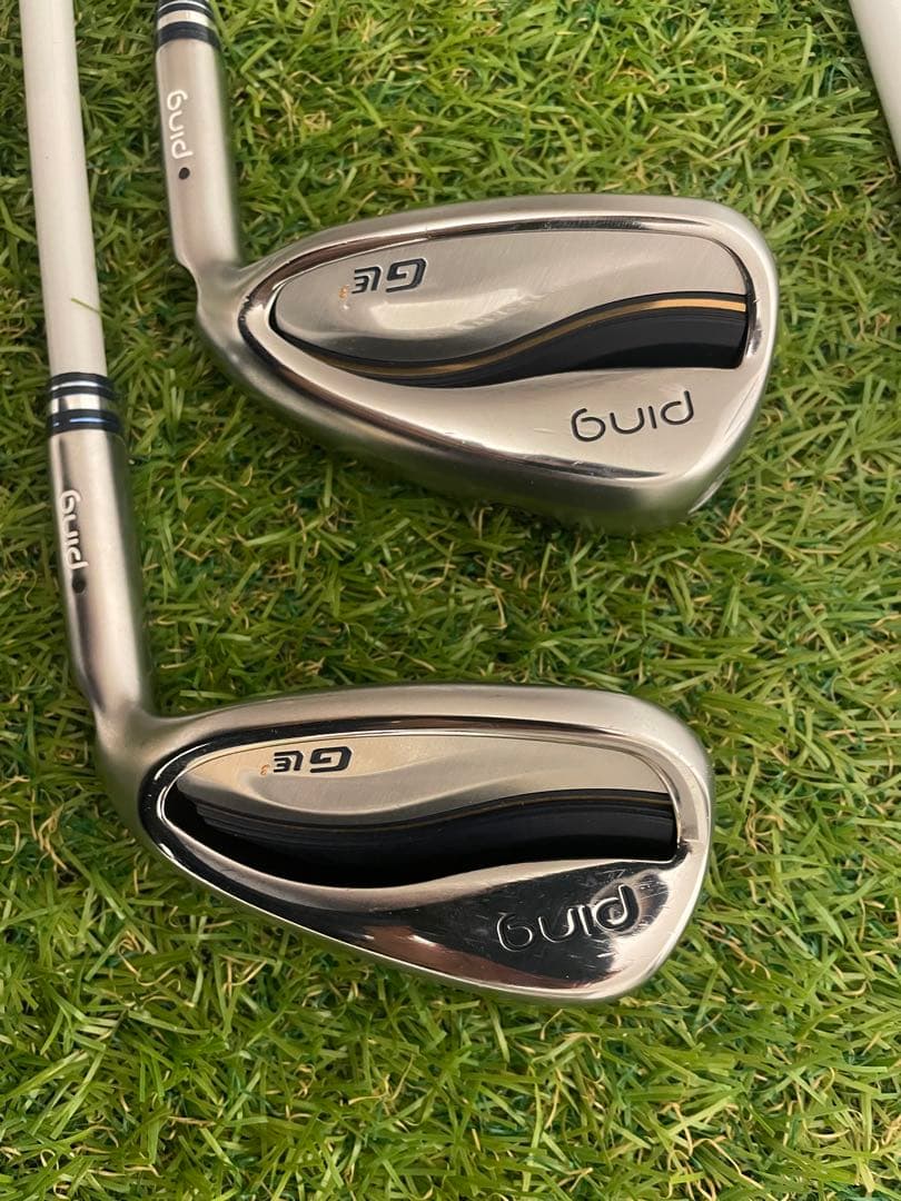 PING gle3 レディースアイアン 4本セット　A 純正カーボン