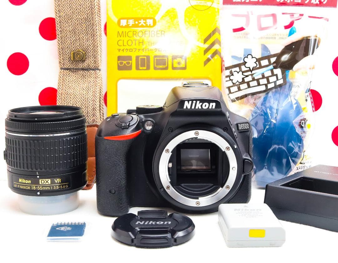 ニコン Nikon D5500❤スマホ転送付き❤超高画質2416万画素＆高性能！