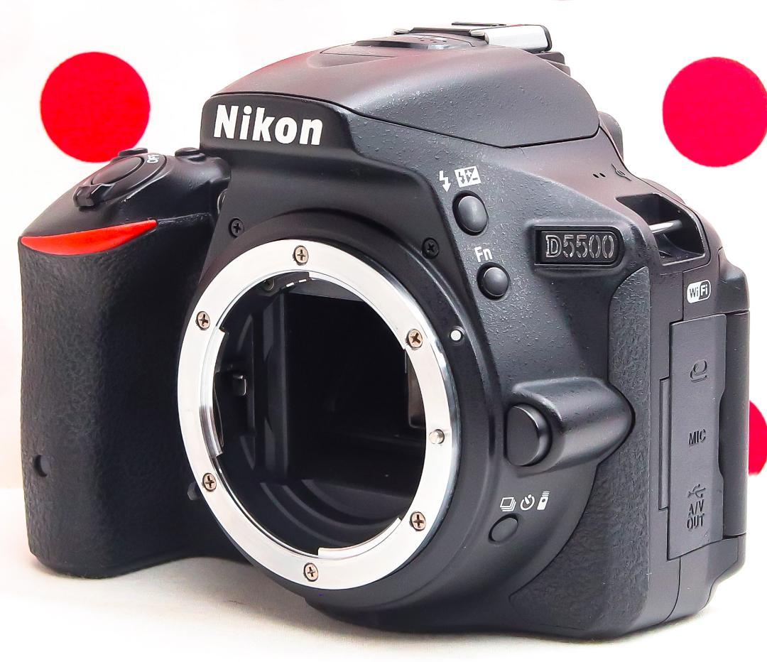 ニコン Nikon D5500❤スマホ転送付き❤超高画質2416万画素＆高性能！