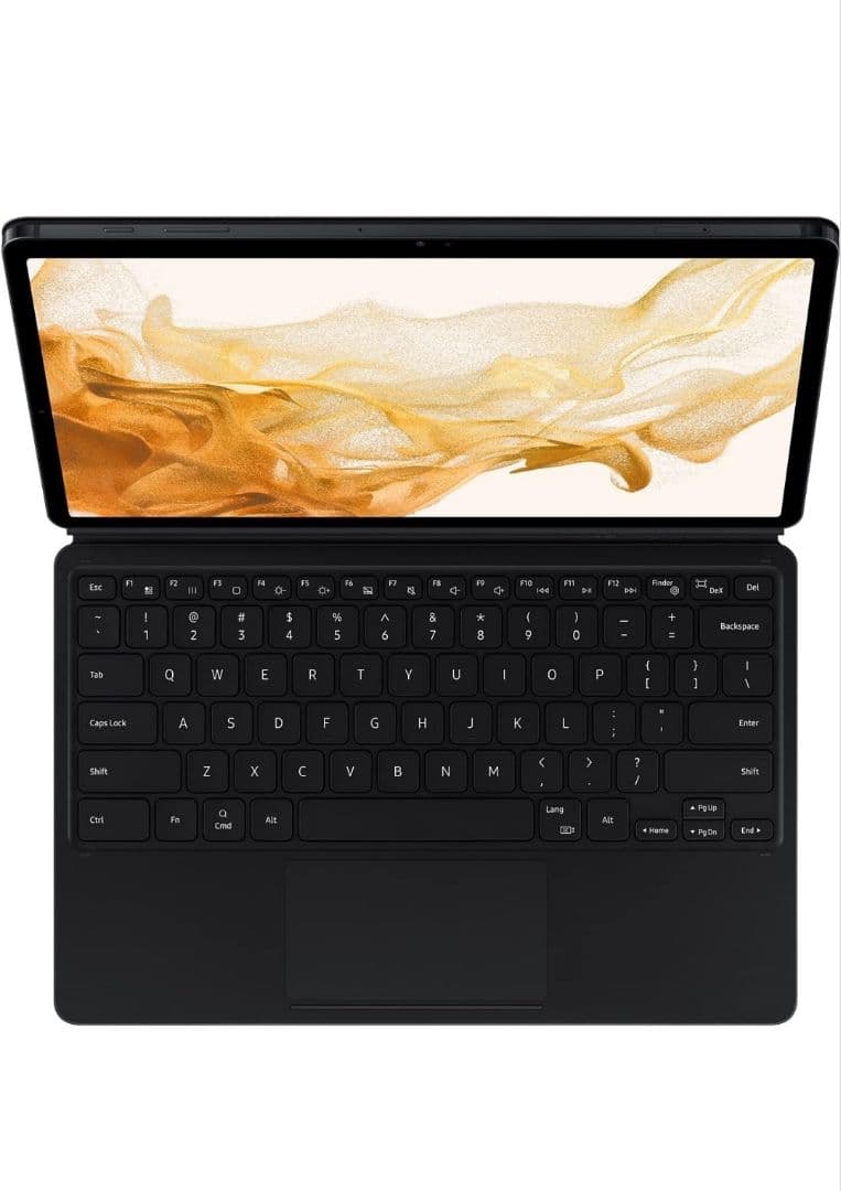 純正 Galaxy Tab S8+ タブレット ＋ 純正 キーボード付き