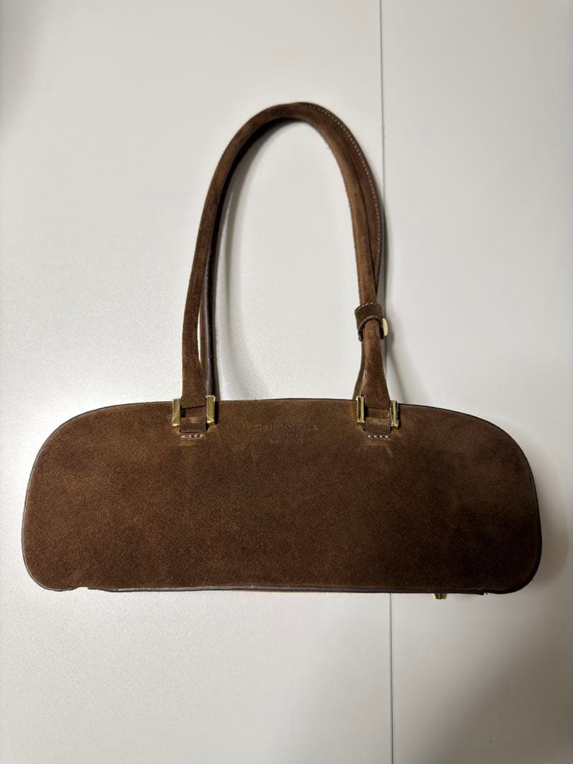 【美品】BEAMS別注 CHRISTIAN VILLA スエードバッグ