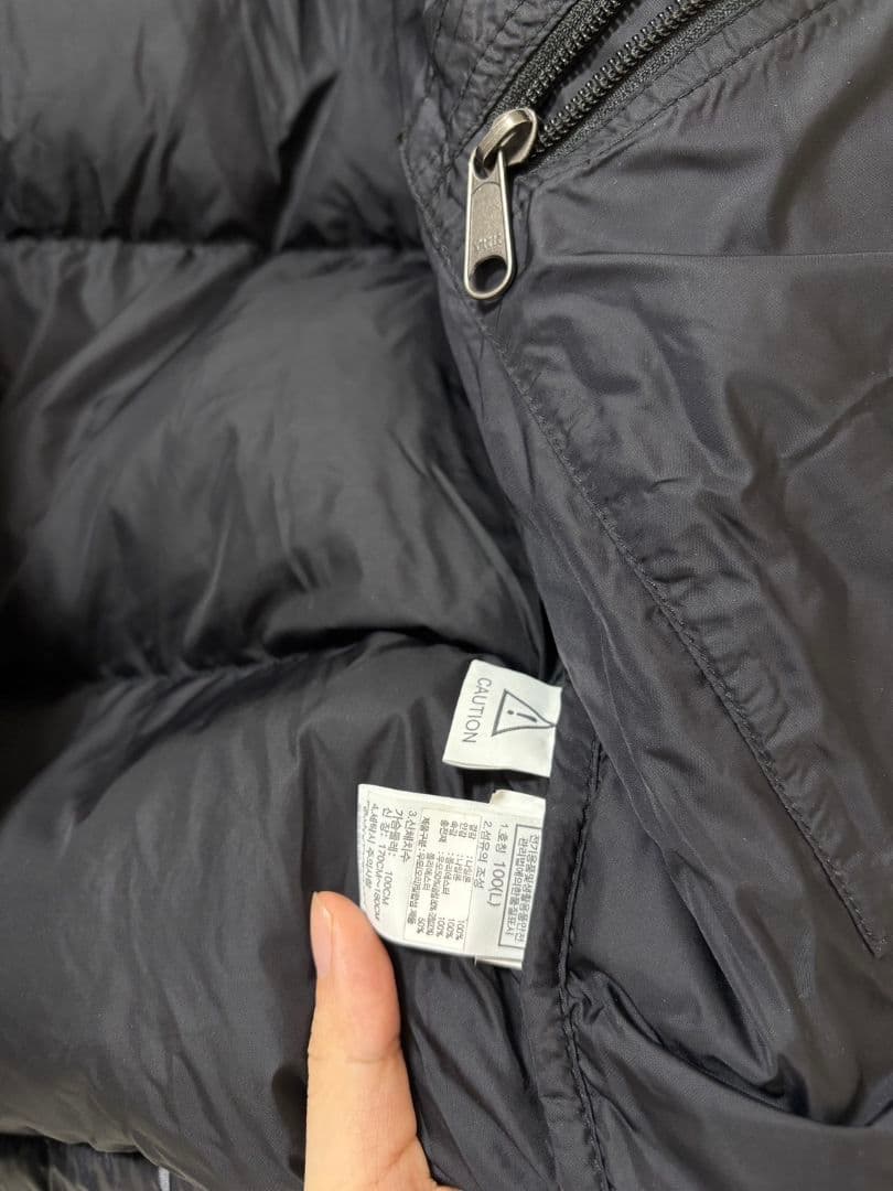 THE NORTH FACE HYBRID BALL DOWN NUPTSE 黒