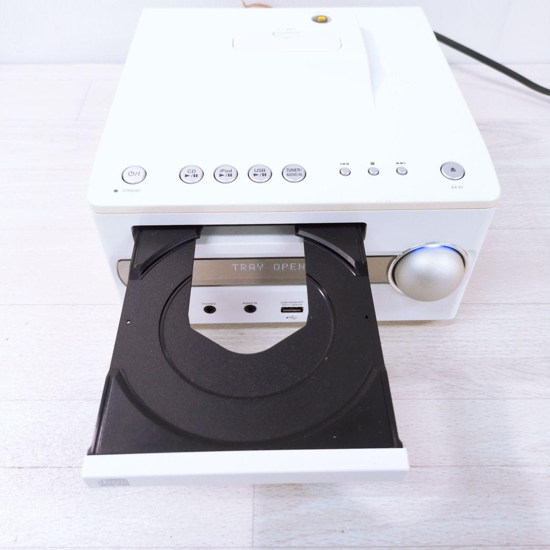 JVC ミニコンポ 　CA-EXS1-M （ナチュラルウッド）