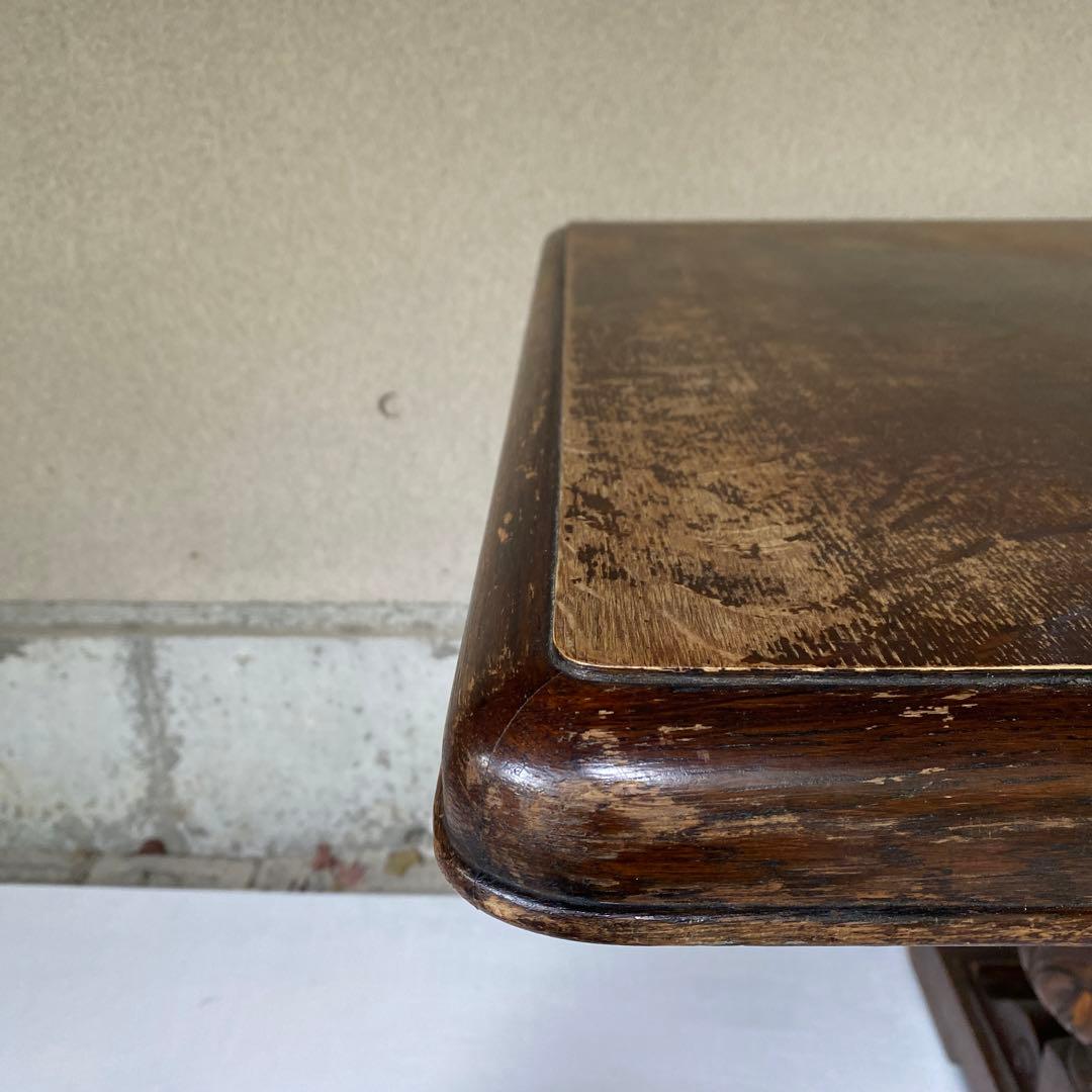 イギリス アンティーク エクステンション ダイニングテーブル 伸長式