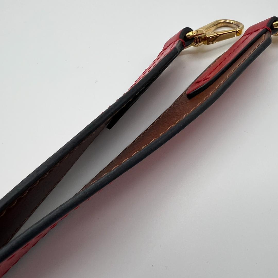 LOUIS VUITTON ルイヴィトン レザーショルダーストラップ 100cm