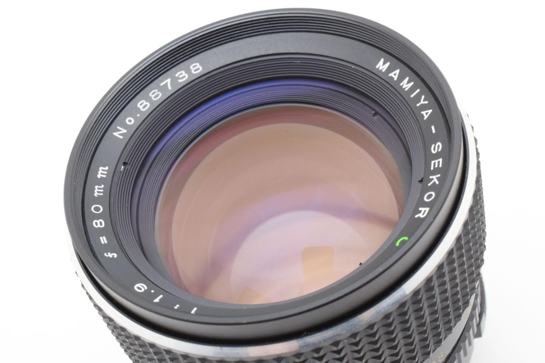 ★極上品★ MAMIYA-SEKOR C 80mm F1.9 中判 単焦点レンズ