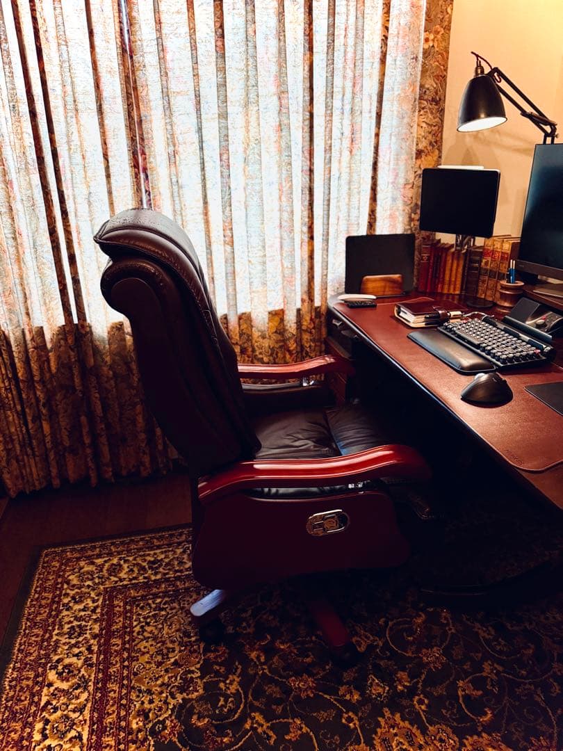 4/4までの短期出品❗️エグゼクティブチェア　革製