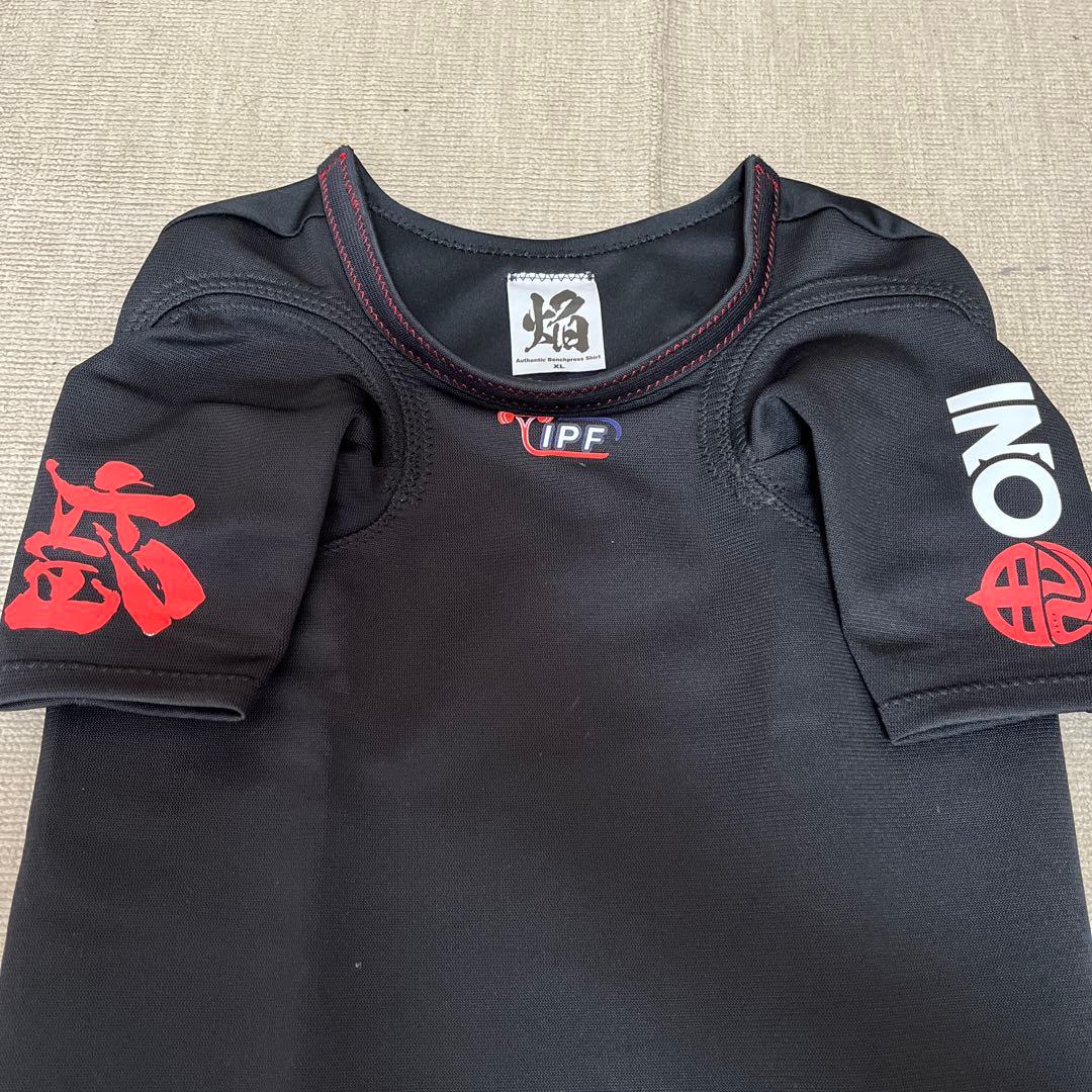 ベンチプレスシャツ　武器屋　鬼　ONI 焔　XL