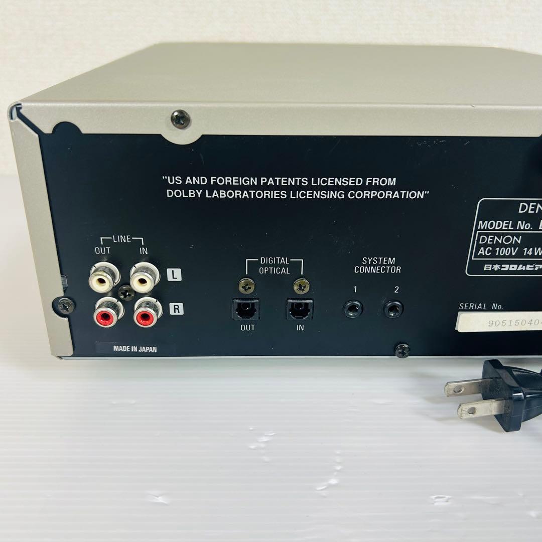 DENON DMD-F88 ミニディスクレコーダー　リモコン付き　再生OK