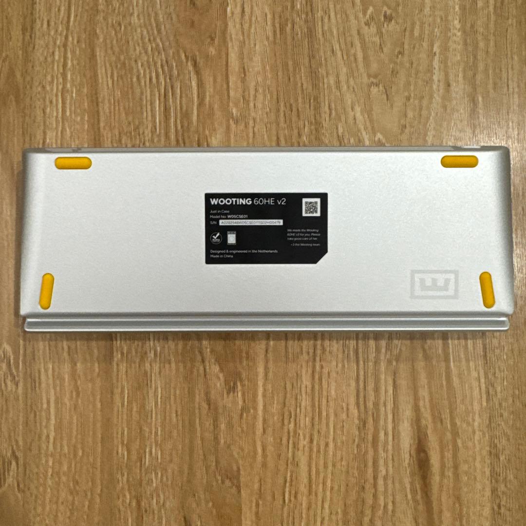 wooting 60he v2 フルカスタム