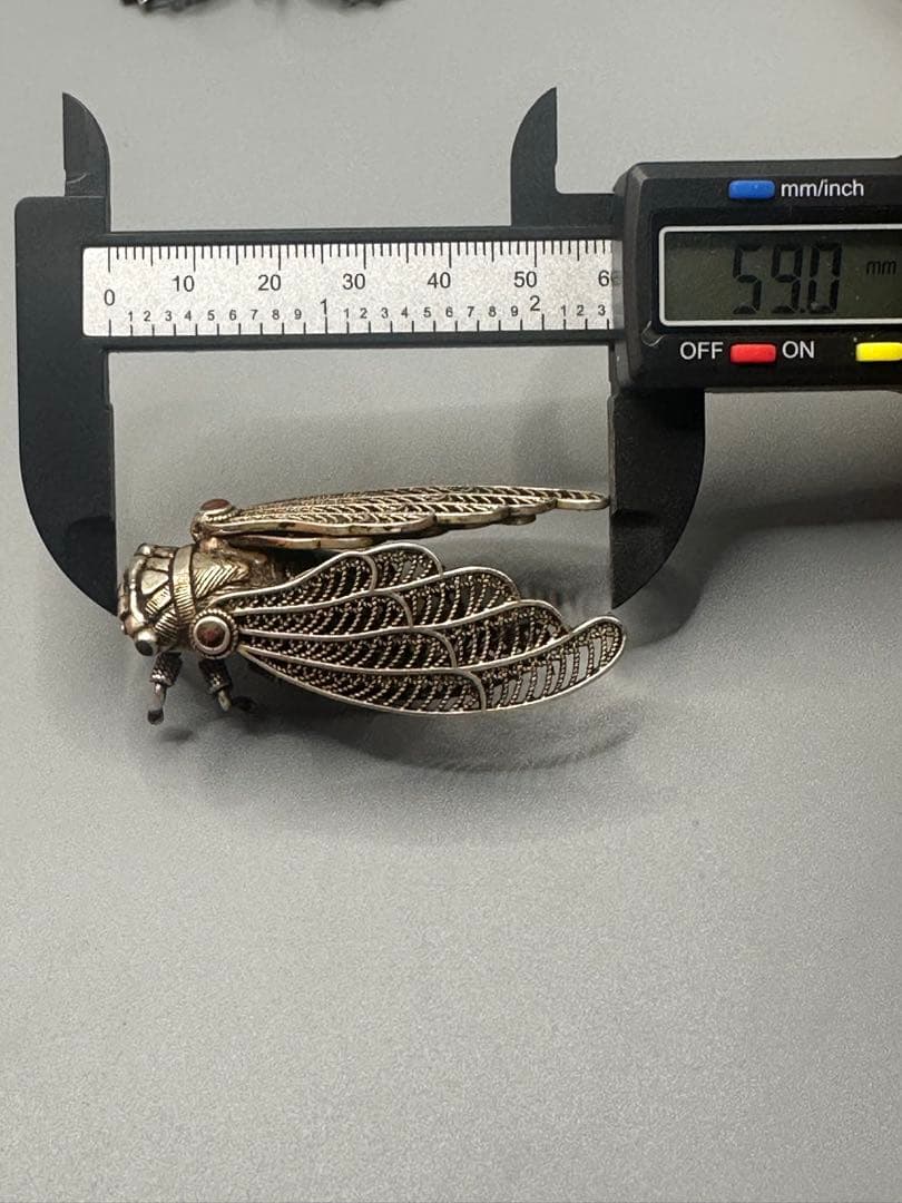 金属製昆虫ブローチセット