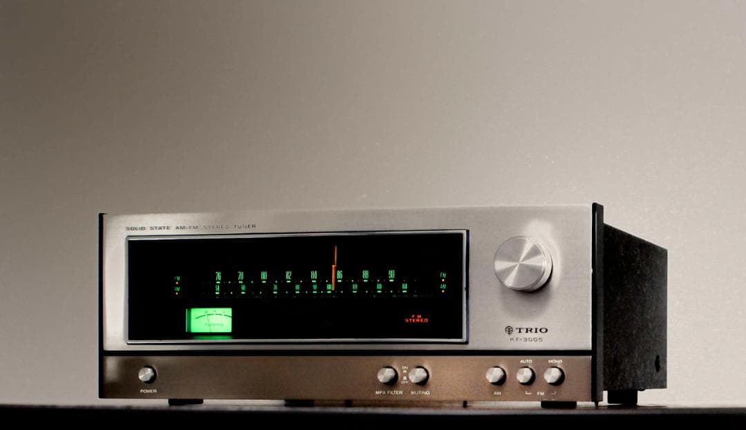 ★TRIO KT3005　大型チューニング画面で楽しさ倍増　♪