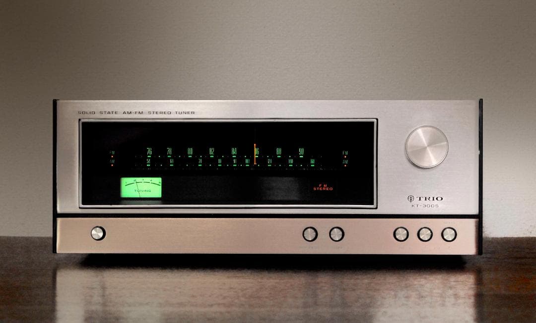 ★TRIO KT3005　大型チューニング画面で楽しさ倍増　♪