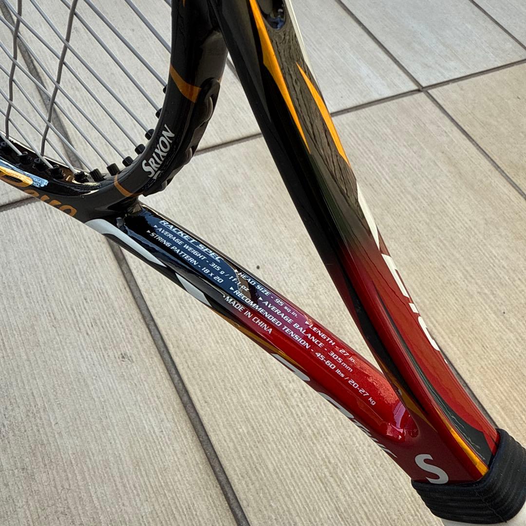 限定モデル スリクソン cx2.0 ツアー 18×20 G2 テニスラケット