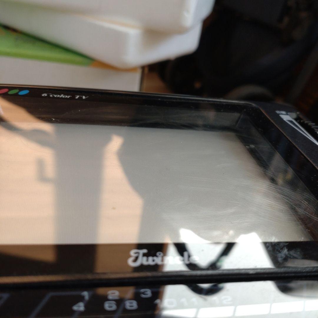 【稼働品　レア】T-202 TV ポータブルテレビ　 ブラウン管　車内