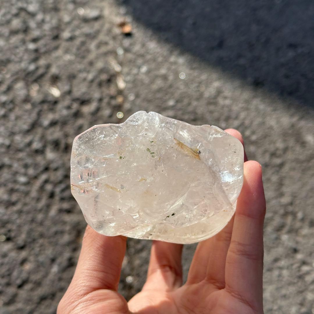 天然石 水晶の龍　置物　ご購入前に在庫確認必要G.159