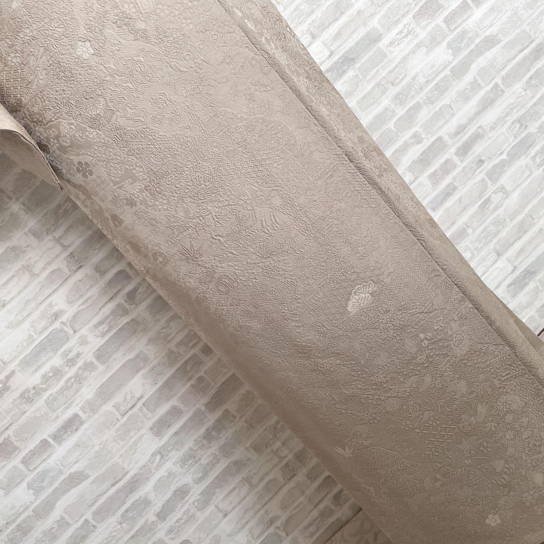 色無地　フルセット　松竹梅　吉祥二百撰　壽光織　シンプル　カジュアル　小紋　I9