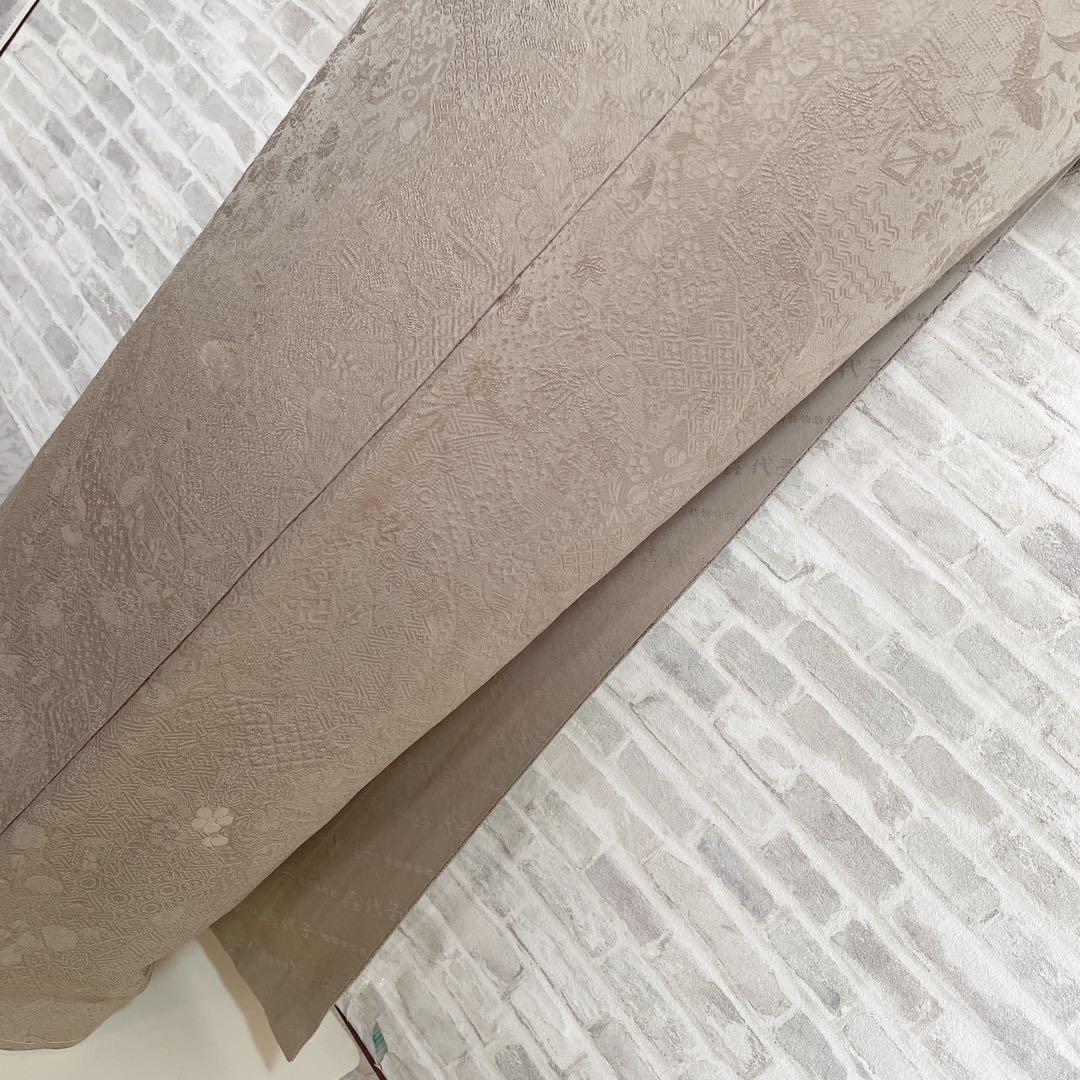 色無地　フルセット　松竹梅　吉祥二百撰　壽光織　シンプル　カジュアル　小紋　I9