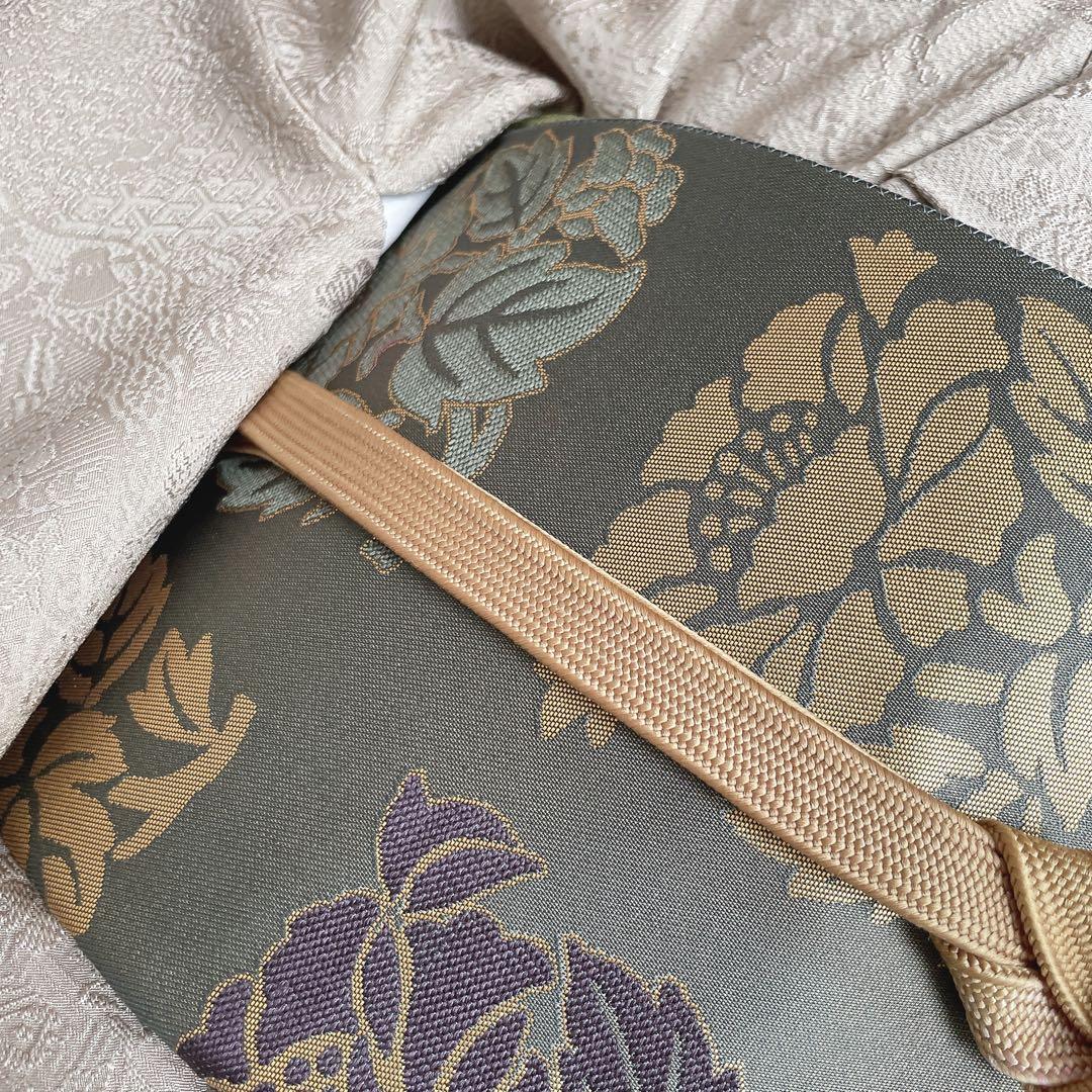 色無地　フルセット　松竹梅　吉祥二百撰　壽光織　シンプル　カジュアル　小紋　I9