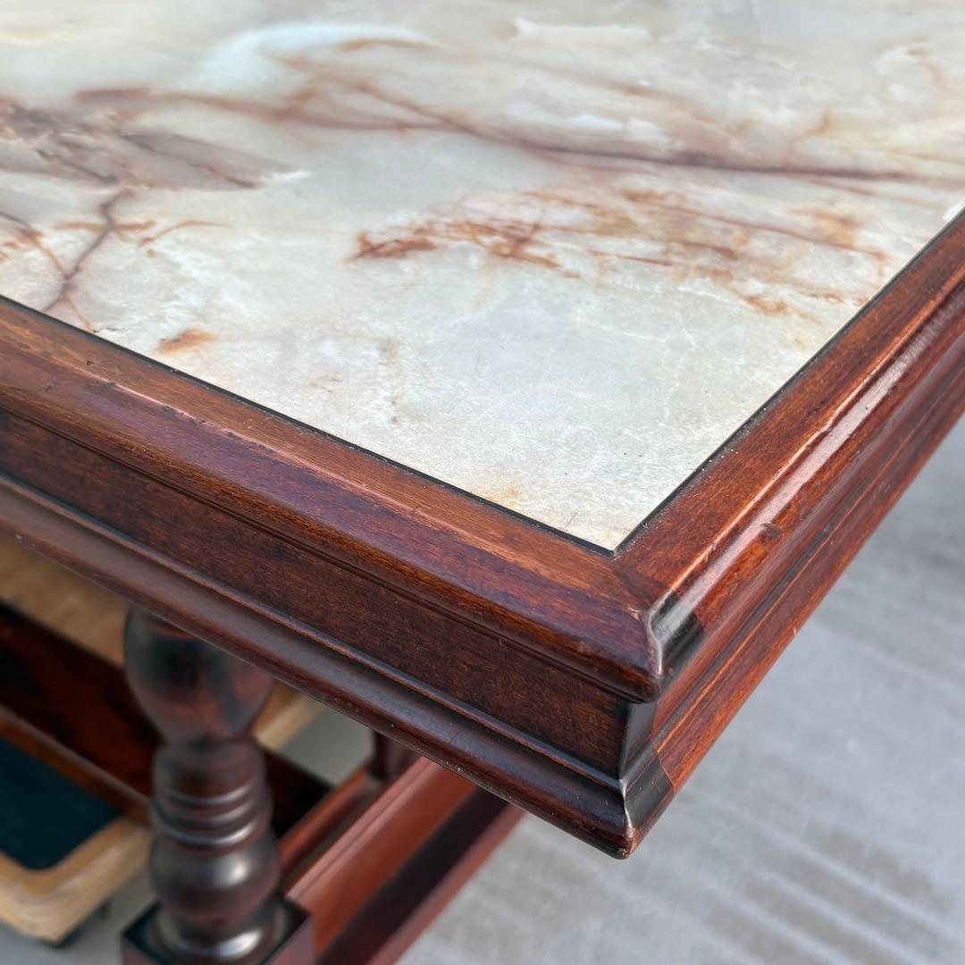 カリモク　サイドテーブル　コーヒーテーブル　ミッドセンチュリー　アンティーク