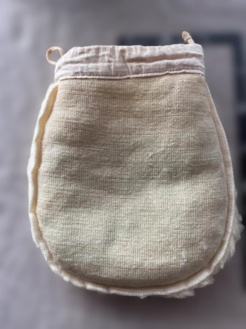 ドイツ WALL社 銅製湯たんぽ ムートンカバー付き