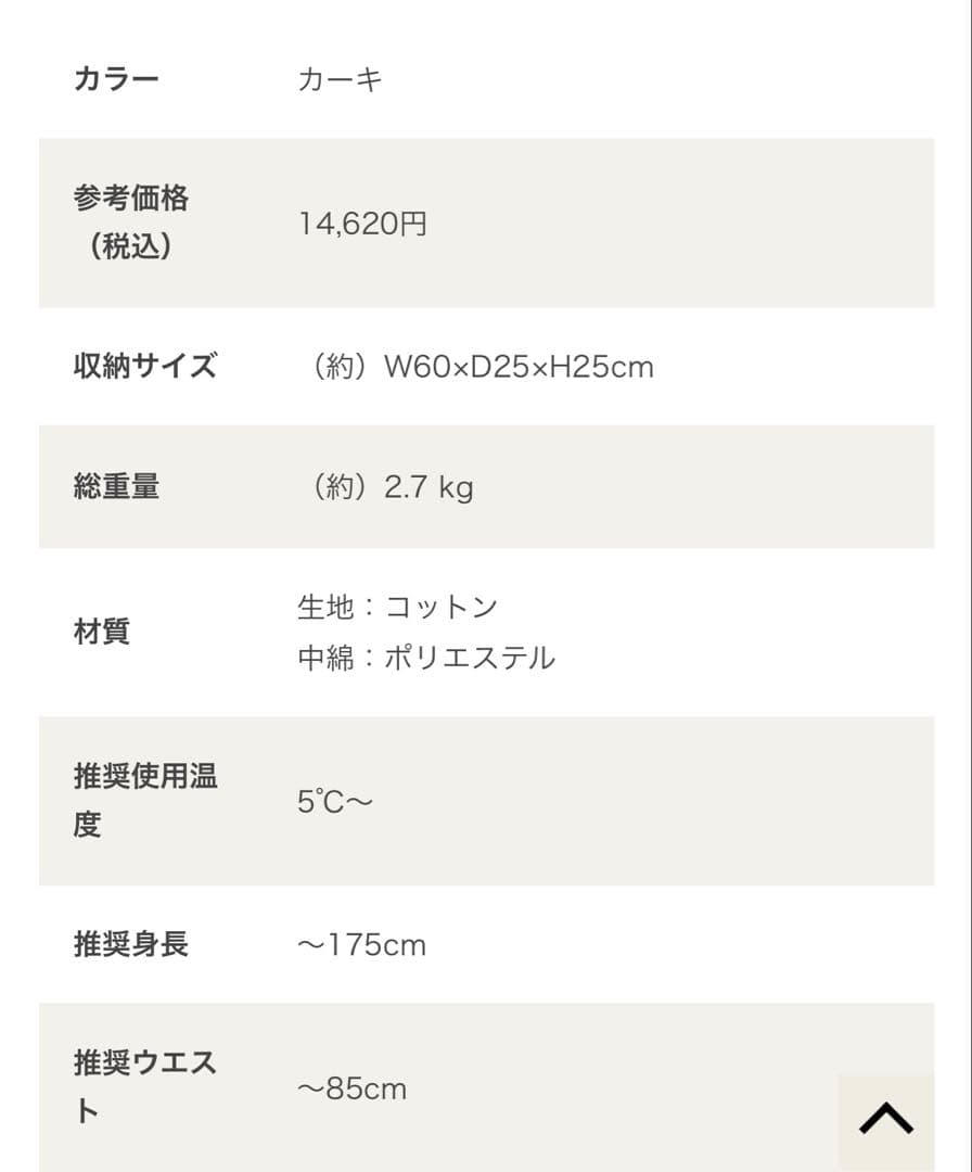 DoD ジャケシュラ2M アウトドア用品 寝袋 コットン素材 カーキ