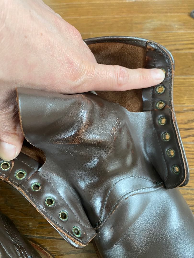 RED WING　8161 ガラスレザー ダークブラウン　US7D[25cm]