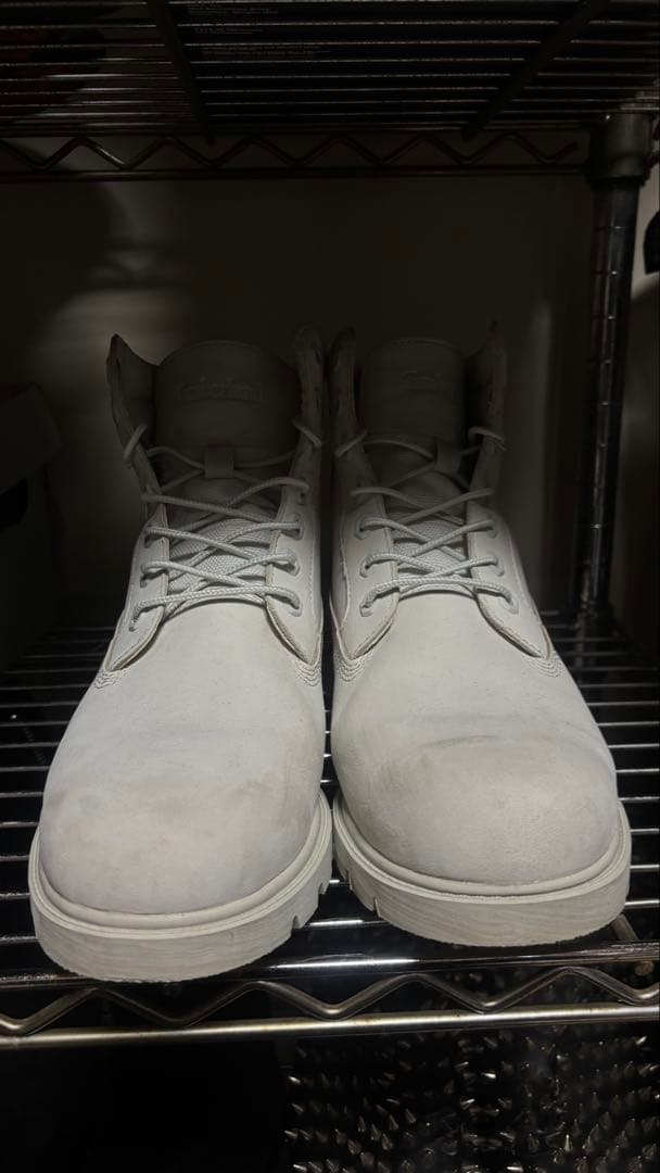 ティンバーランド　ホワイト　26.5 ブーツ