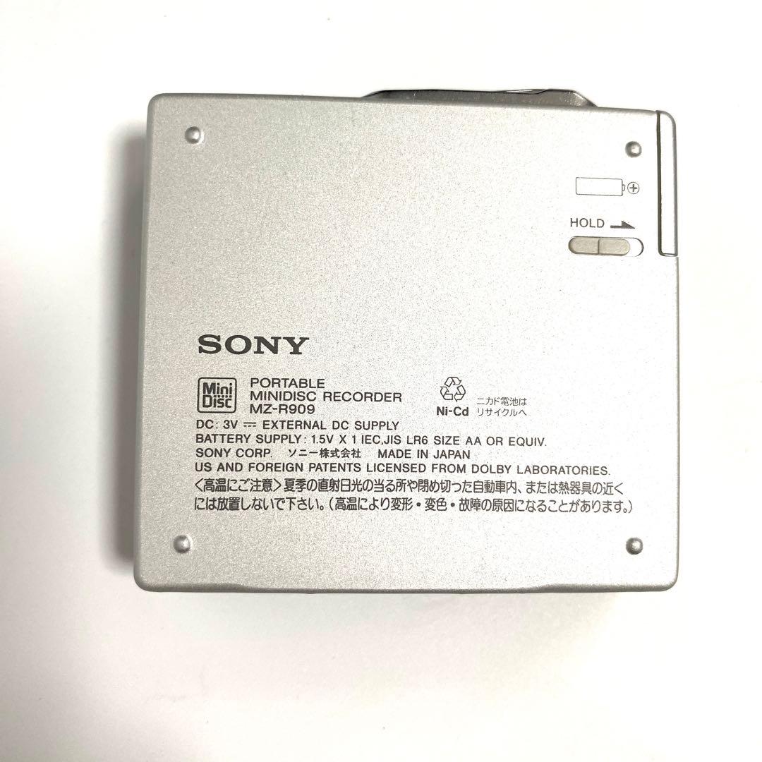 SONY ソニー MZ-R909 ポータブルMDプレーヤー