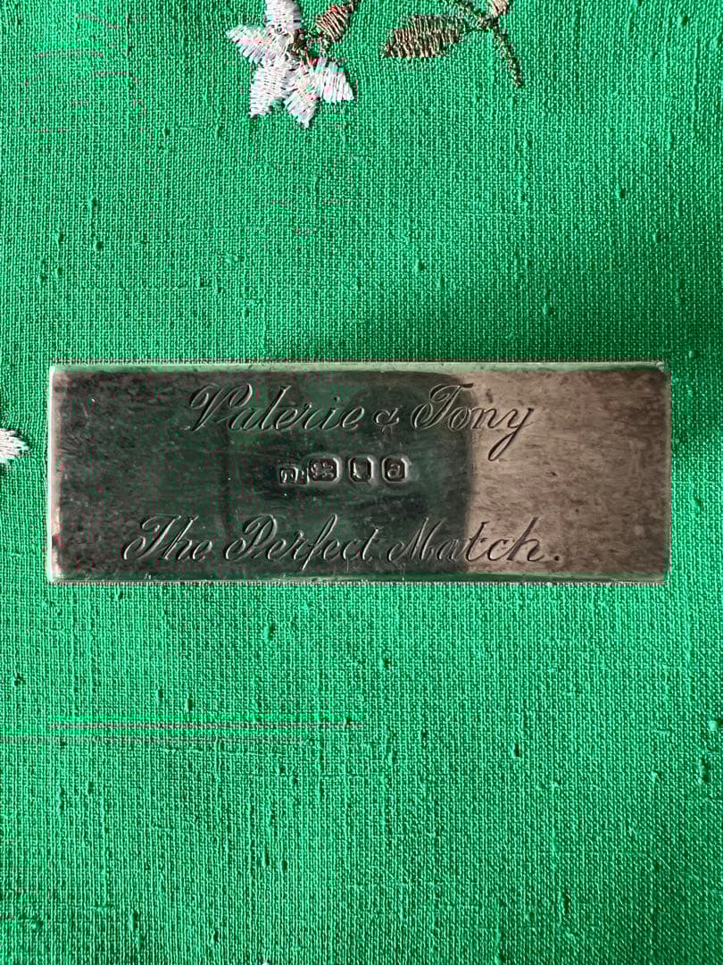 銀製　マッチボックス アンティーク　シルバー