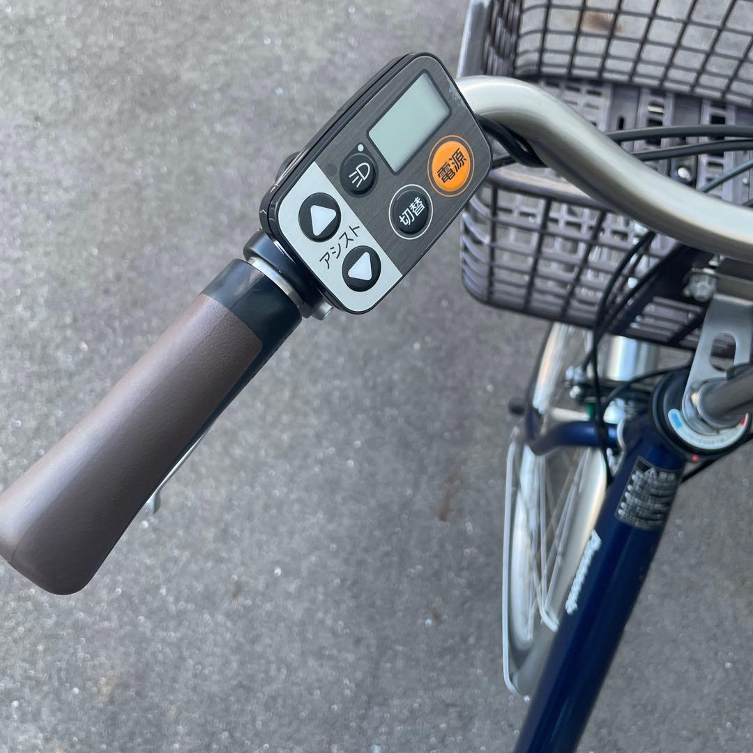 パナソニック電動アシスト自転車26インチ 12Ah ブルー