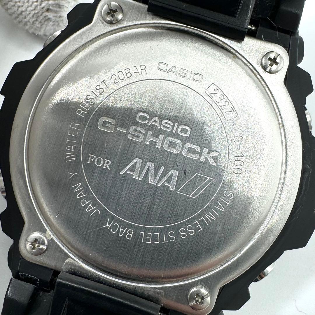 【稼動】G-SHOCK ANA限定モデル 2327 G-100 腕時計 デジタル