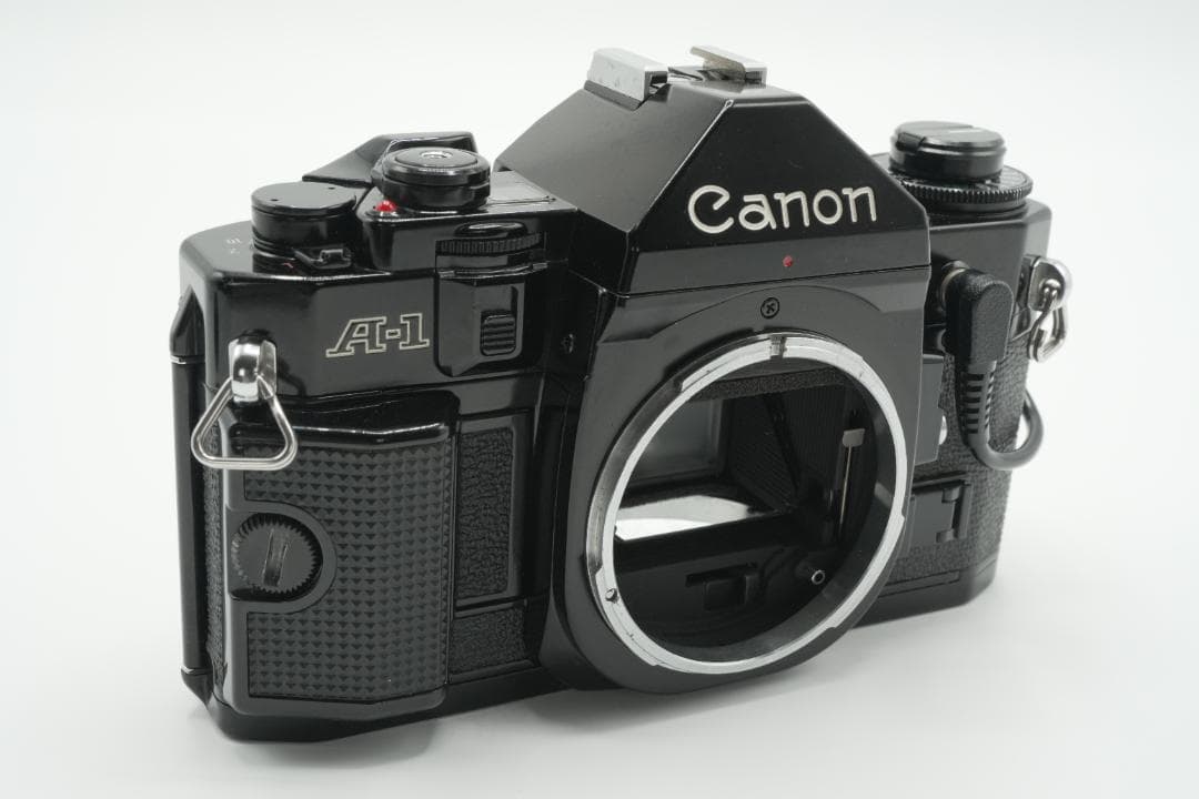 【美品・完動品】Canon A-1 ブラックボディ フィルム一眼レフカメラ