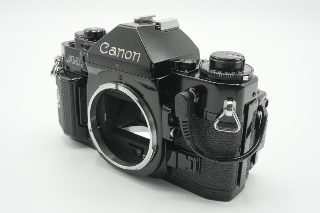 【美品・完動品】Canon A-1 ブラックボディ フィルム一眼レフカメラ