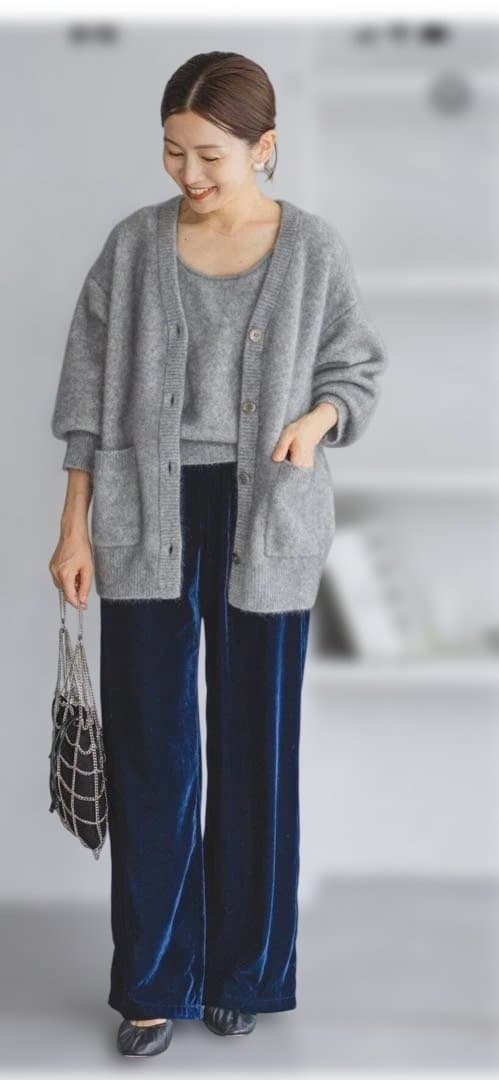 みかりん　イエナ　fluffy ファーカーディガン