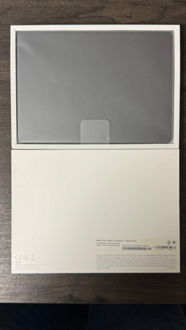 【マシュ】Magic Trackpad 2 スペースグレー 本体