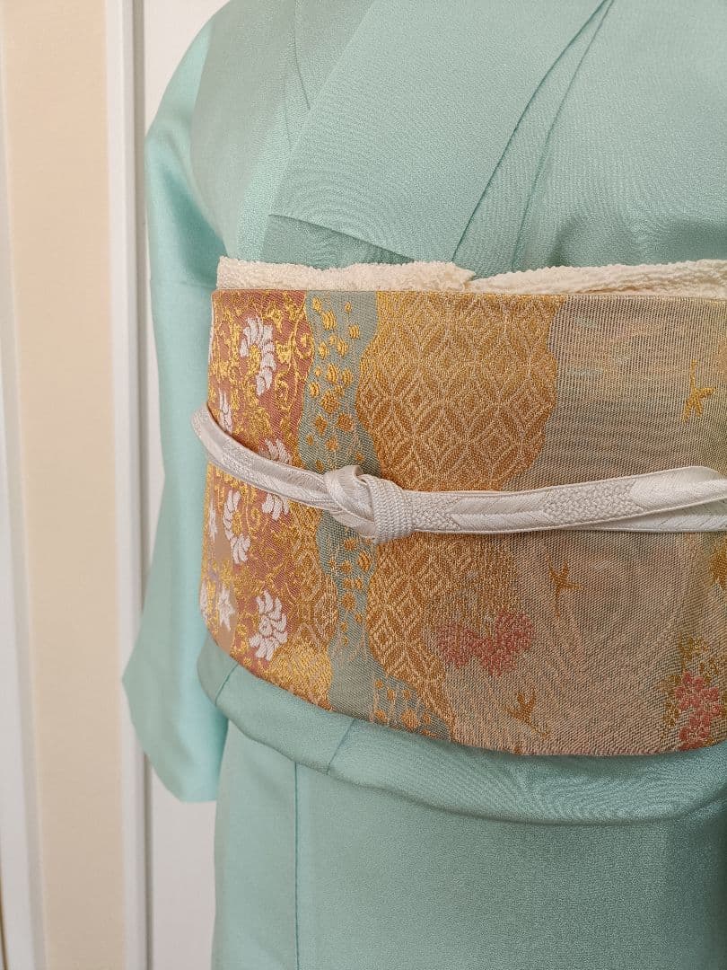 正絹訪問着（作家物）　フルセット4点　卒業式　入学式　宮参り　七五三