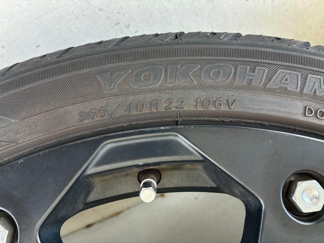 【22インチホイール】タイヤホイールセット　ランクル、プラド等　XDシリーズ