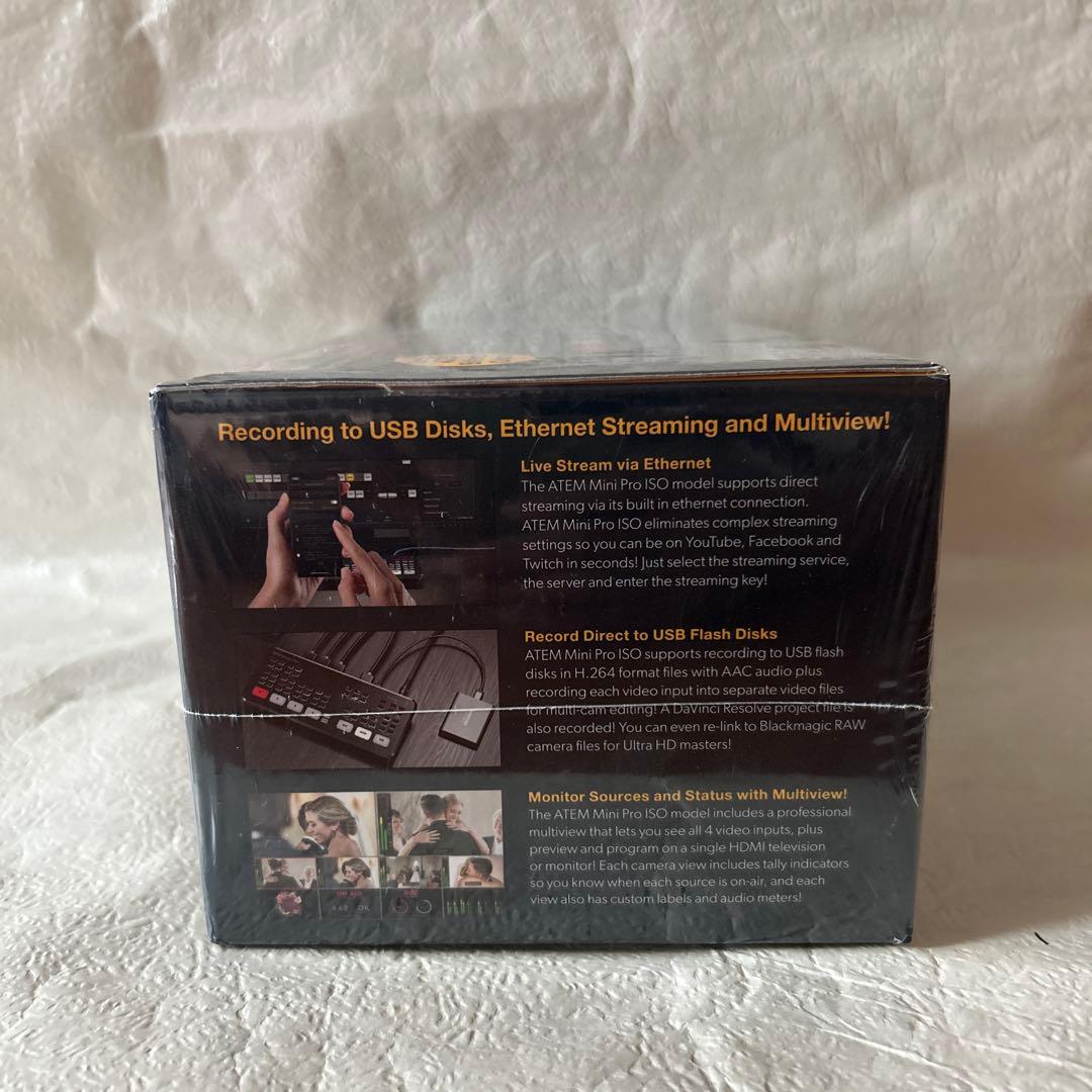 新品未開封Blackmagic Design ATEM Mini Pro ISO
