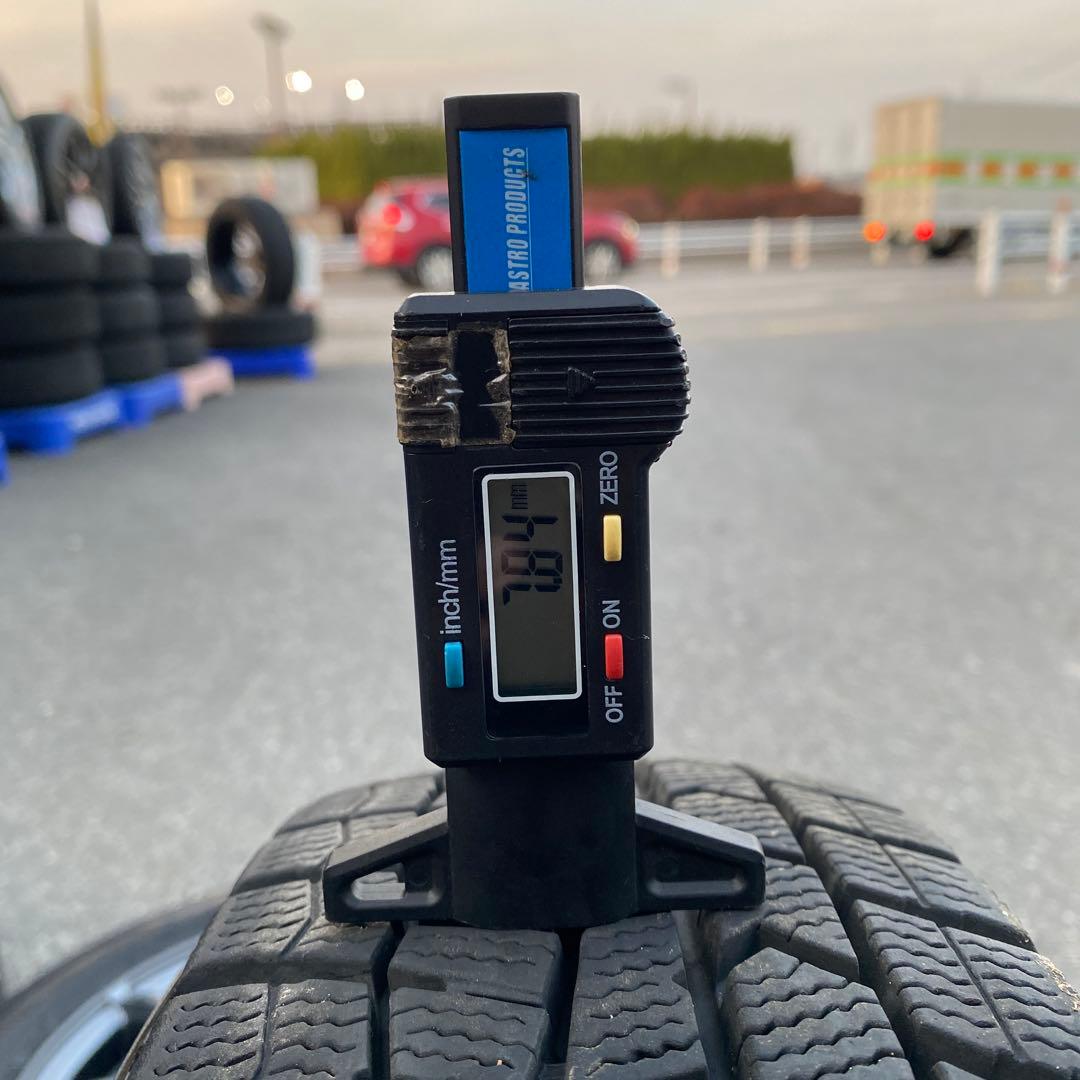 中古バリ溝ダンロップスタッドレスセット155/65R14 軽自動車