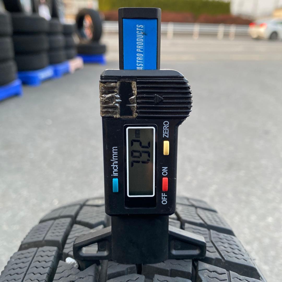 中古バリ溝ダンロップスタッドレスセット155/65R14 軽自動車